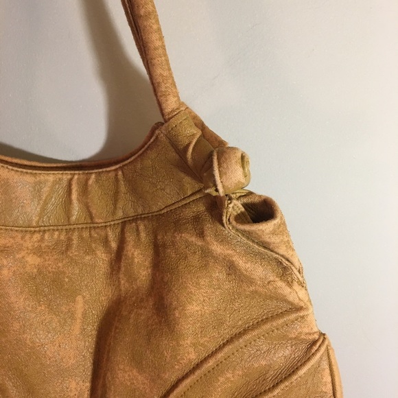 Vintage Le Jule Korean Tan Mustard Leather Shoulder Bag - Picture 8 of 16